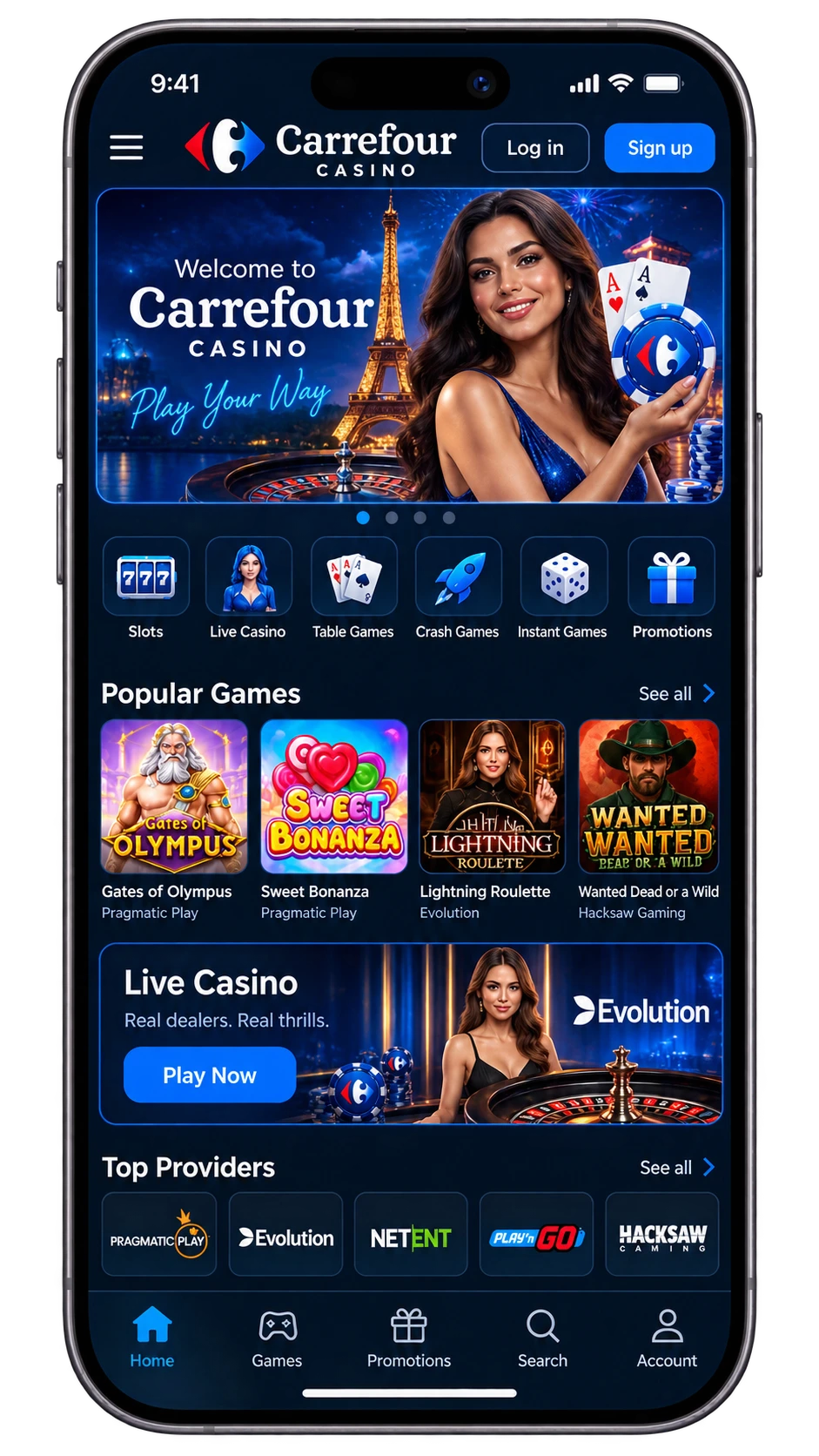 App de Carrefour Casino
